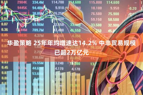 华盈策略 25年年均增速达14.2% 中非贸易规模已超2万亿元